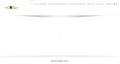 Desktop Screenshot of biocoffee4u.com